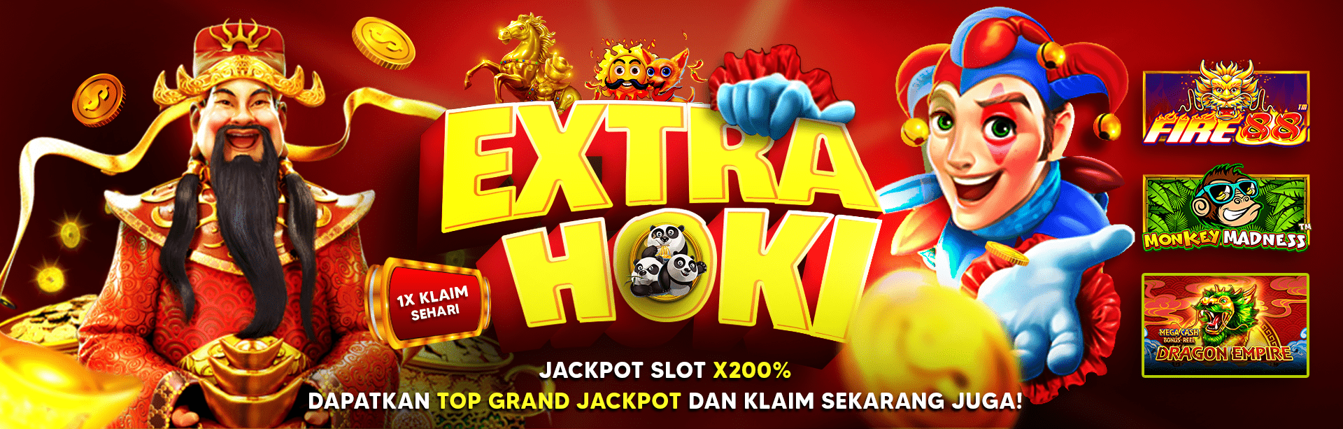 PROMO JACKPOT SLOT 200%